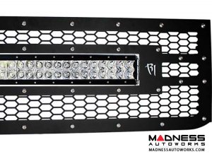Chevrolet Silverado 2500/ 3500 30" RDS LED Light Bar Front Grille by Rigid Industries - 2015 - Light Included Chevrolet Silverado 2500/ 3500 30" RDS LED Light Bar Front Grille by Rigid Industries - 2015 - Light Included
